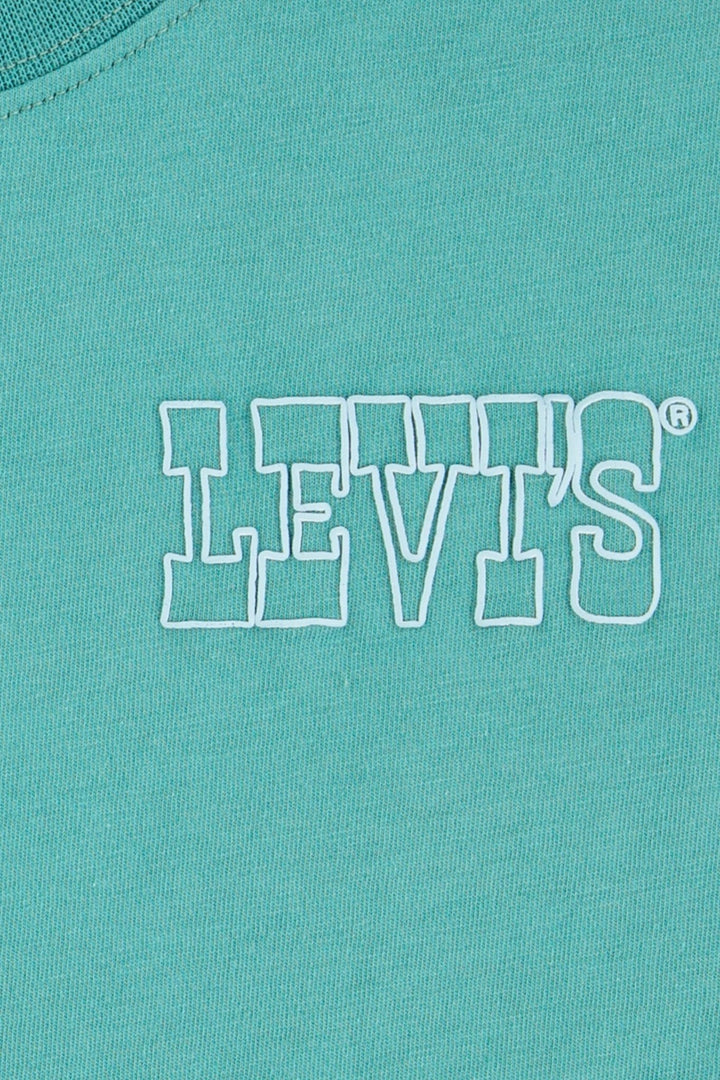 Levi's® Teal Retro Back Print T-Shirt - Millie and John