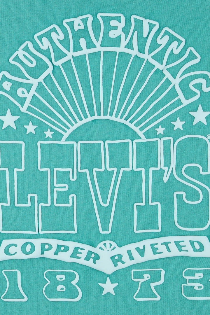 Levi's® Teal Retro Back Print T-Shirt - Millie and John
