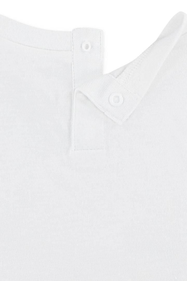 Levi's® White Floral T-Shirt & Denim Shorts - Millie and John