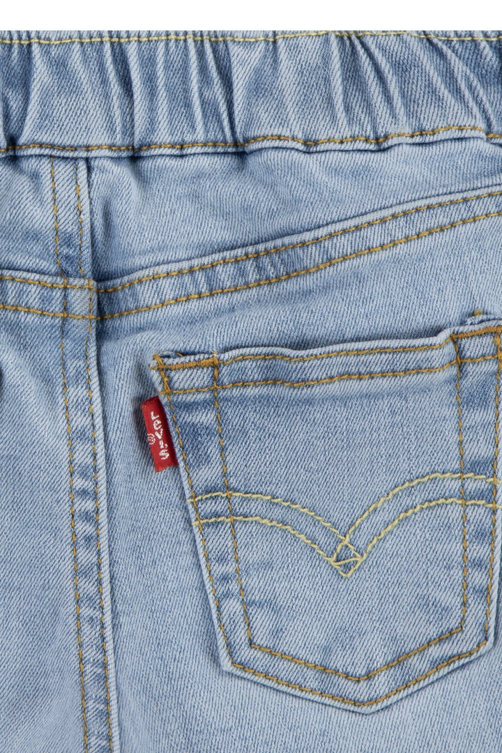 Levi's® White Sailor Bear T-Shirt & Denim Shorts - Millie and John