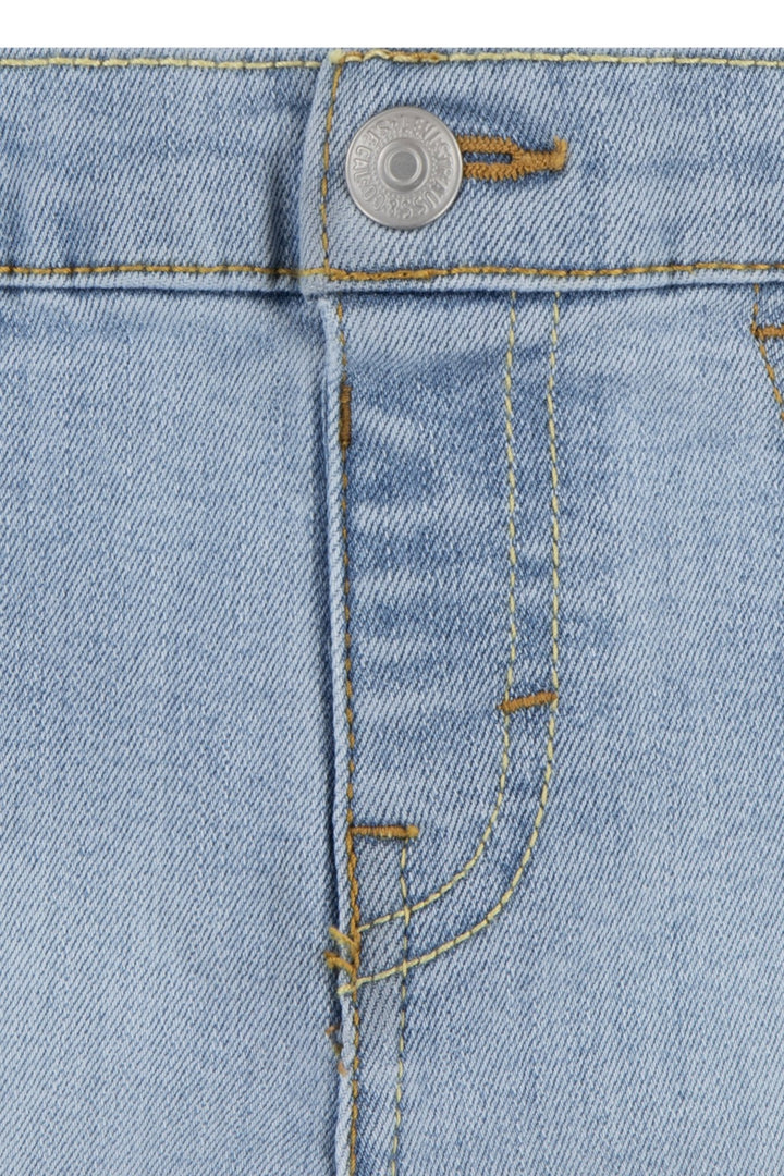 Levi's® White Sailor Bear T-Shirt & Denim Shorts - Millie and John