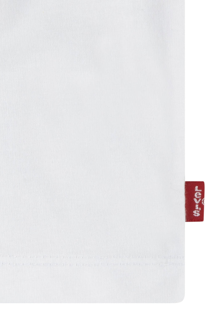 Levi's® White Sailor Bear T-Shirt & Denim Shorts - Millie and John