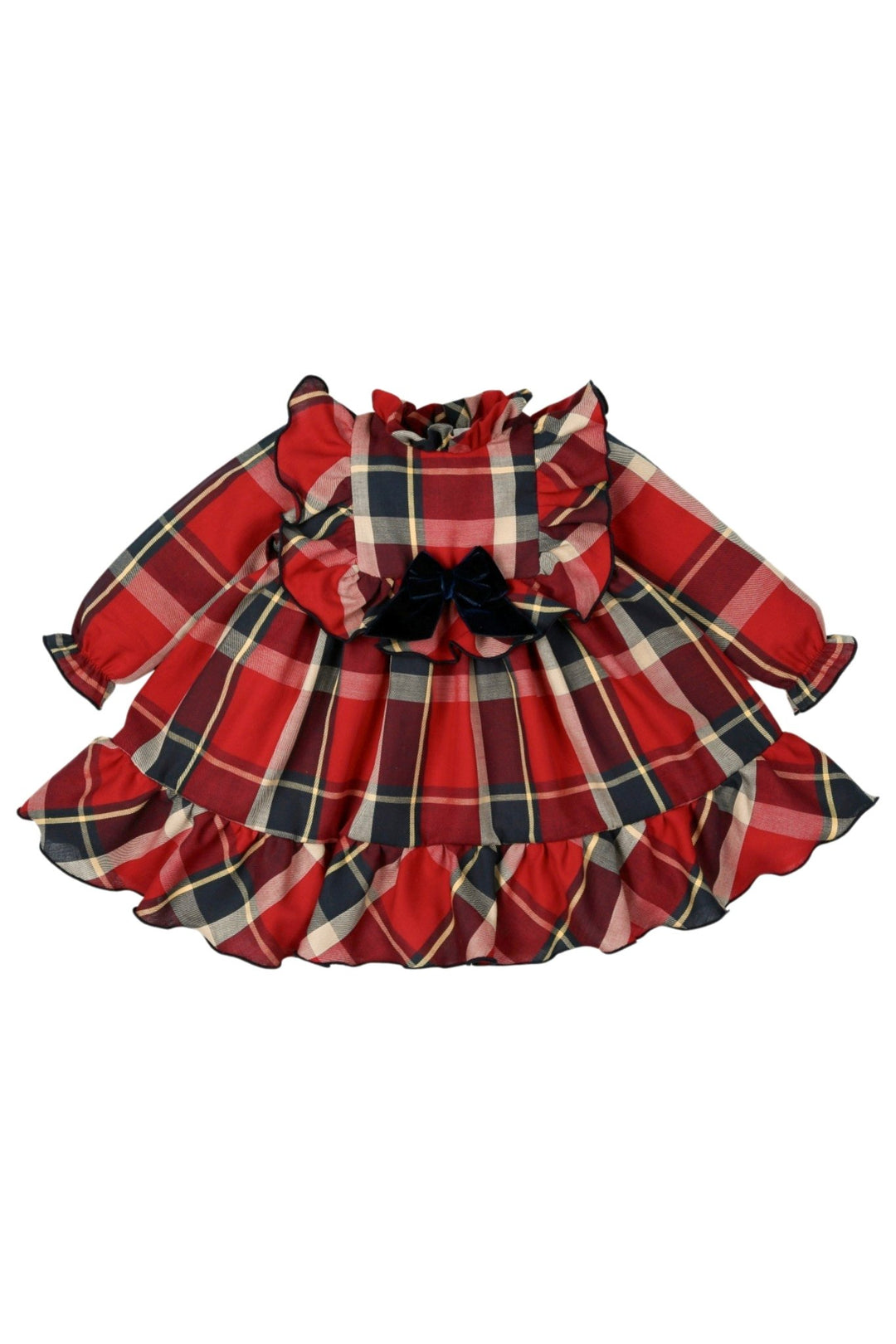 Mac Ilusión "Ella" Red Tartan Dress - Millie and John