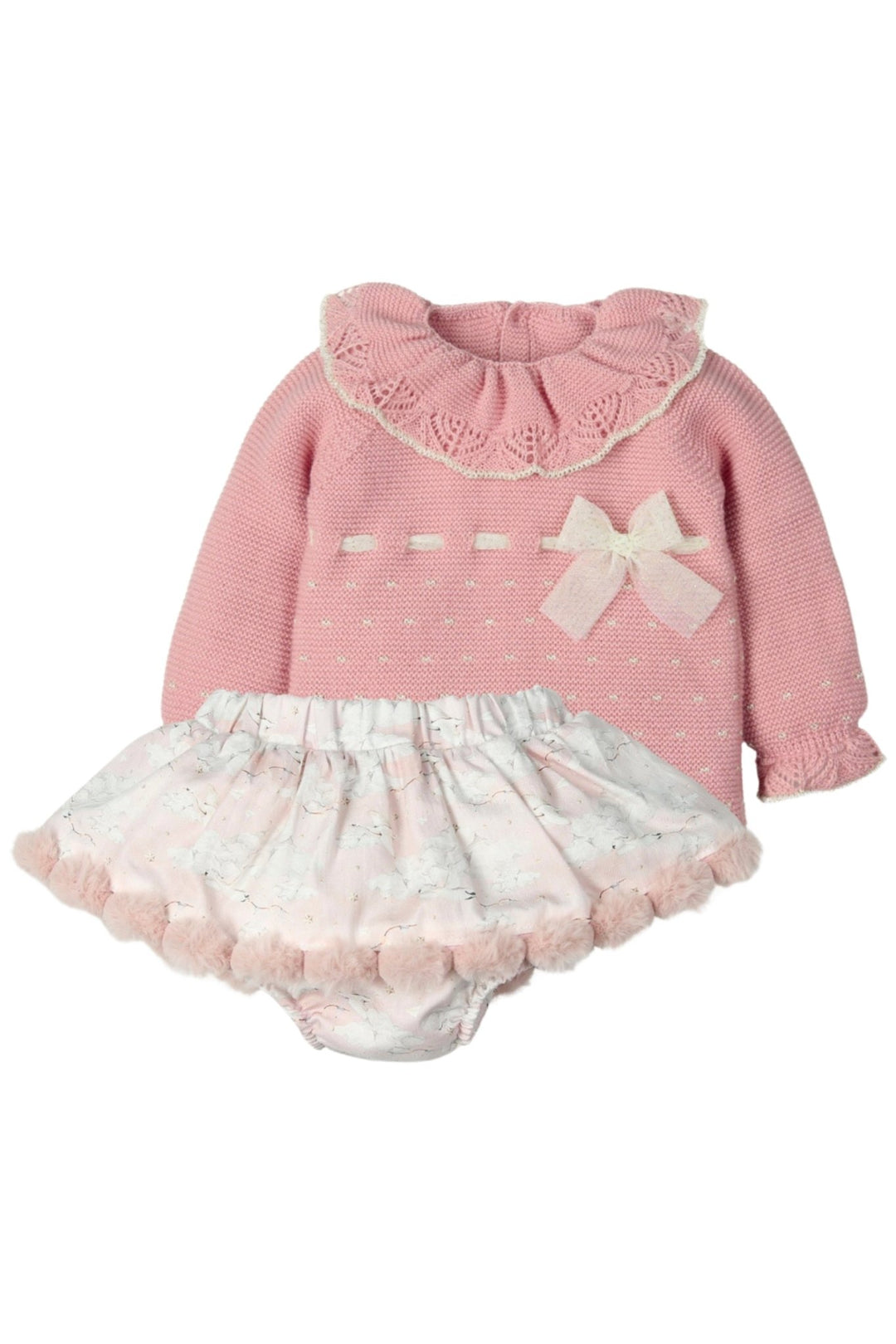 Mac Ilusión "Milani" Dusky Pink Top & Skirt - Millie and John