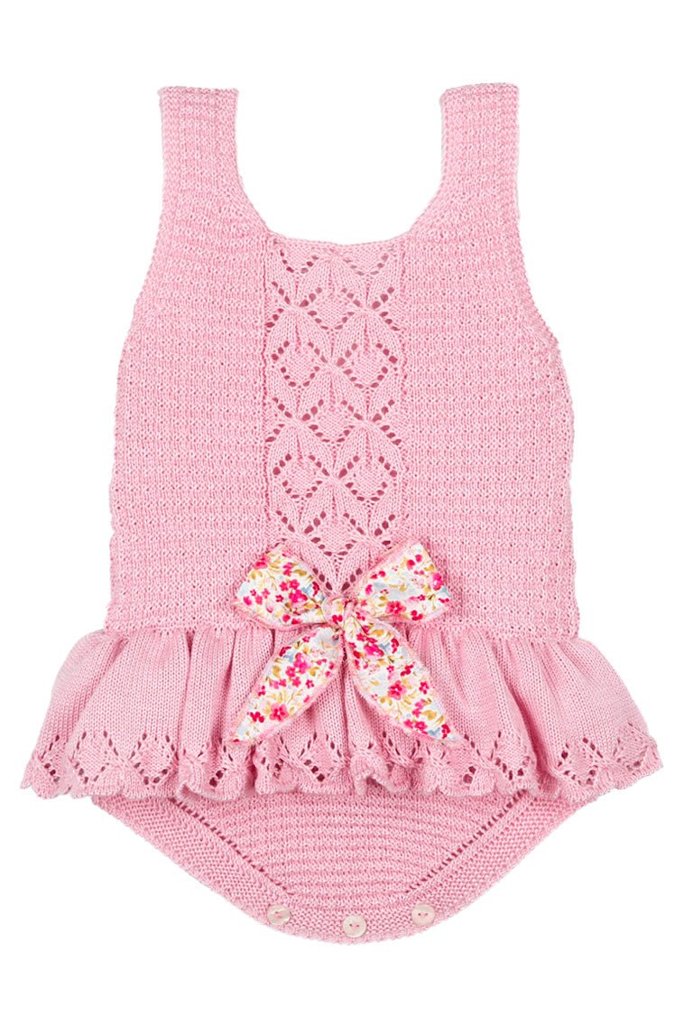 Mac Ilusión "Nyla" Dusky Pink Knit Shortie - Millie and John