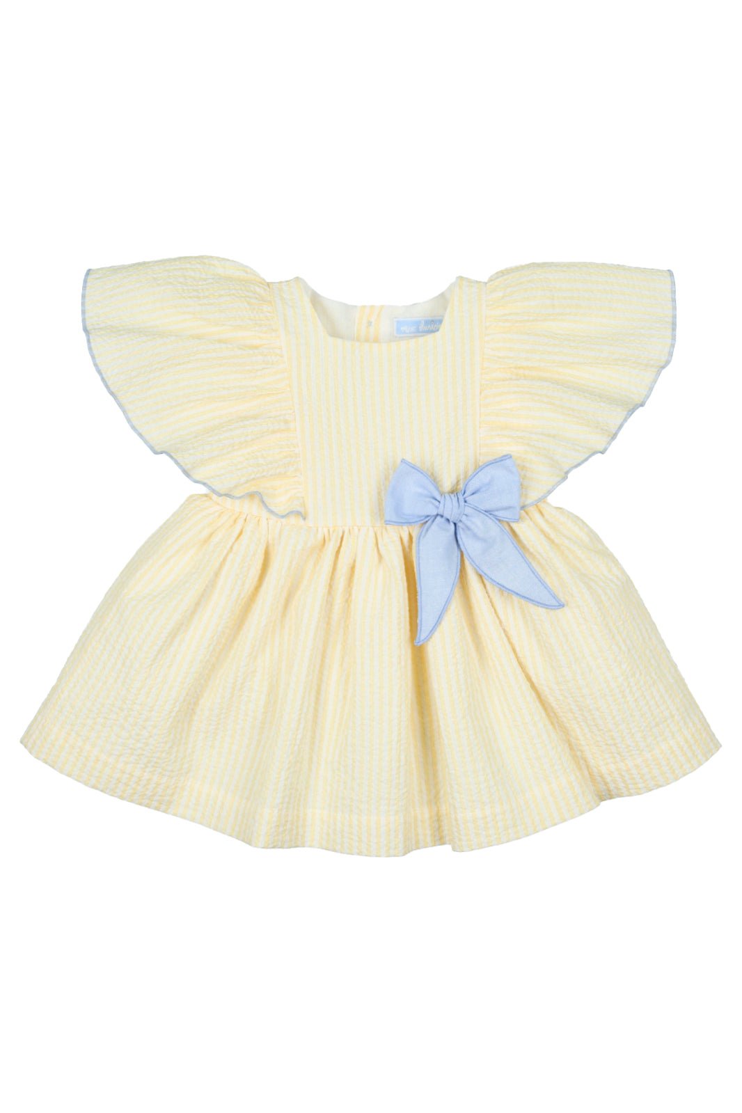 Mac Ilusión "Tamara" Lemon Stripe Dress - Millie and John