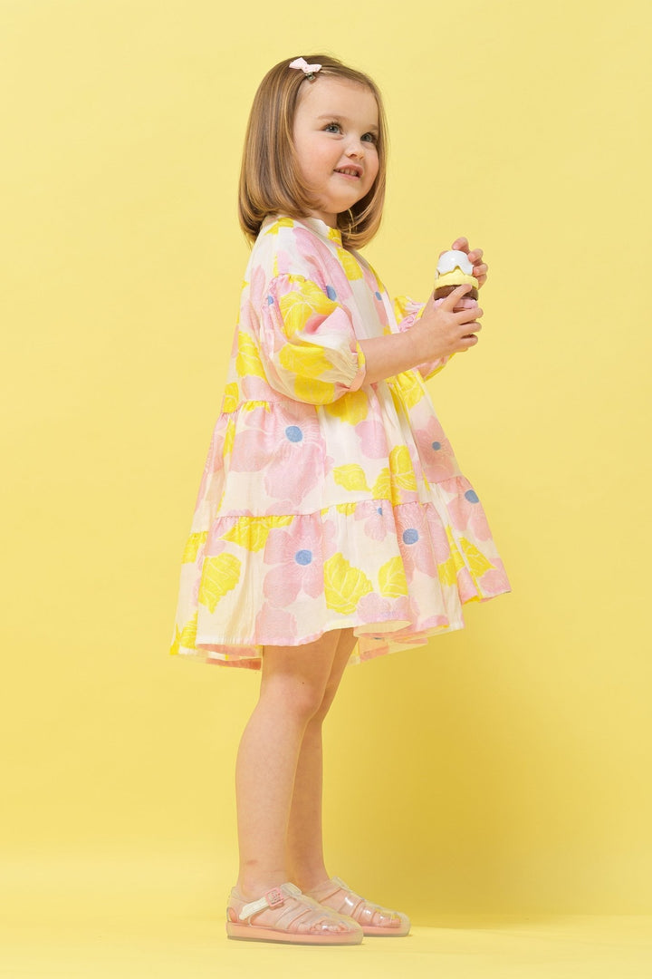 Marena "Monaco" Clear & Pink Jelly Sandals - Millie and John