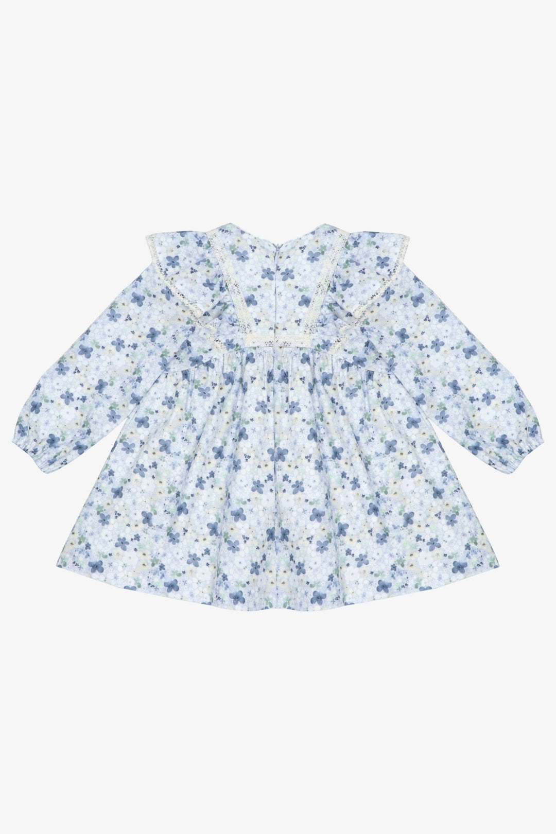 Martín Aranda "Amélie" Powder Blue Floral Dress - Millie and John