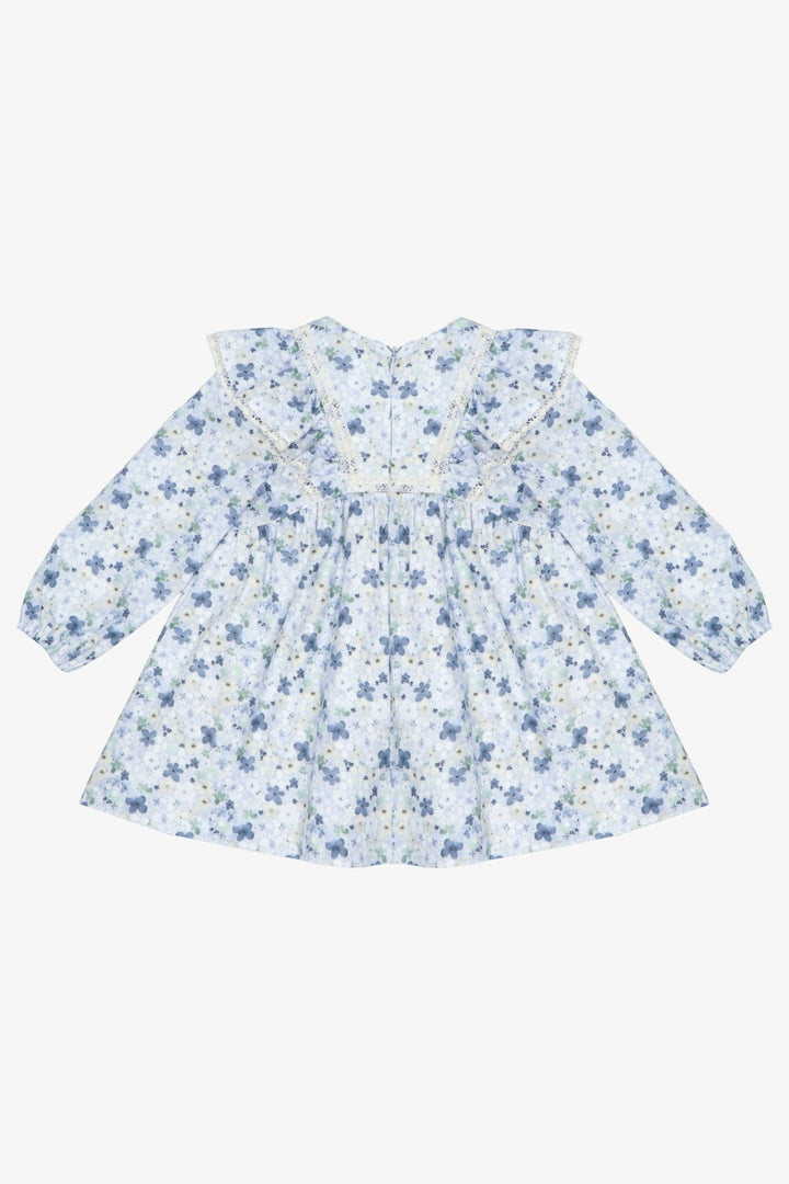 Martín Aranda "Amélie" Powder Blue Floral Dress - Millie and John