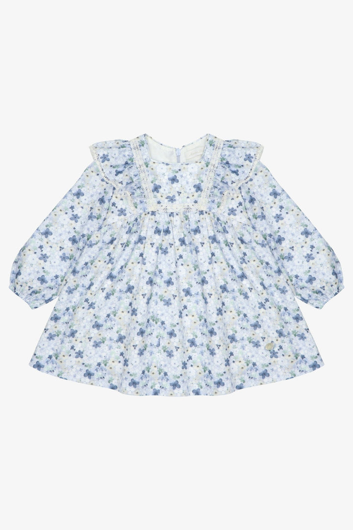 Martín Aranda "Amélie" Powder Blue Floral Dress - Millie and John