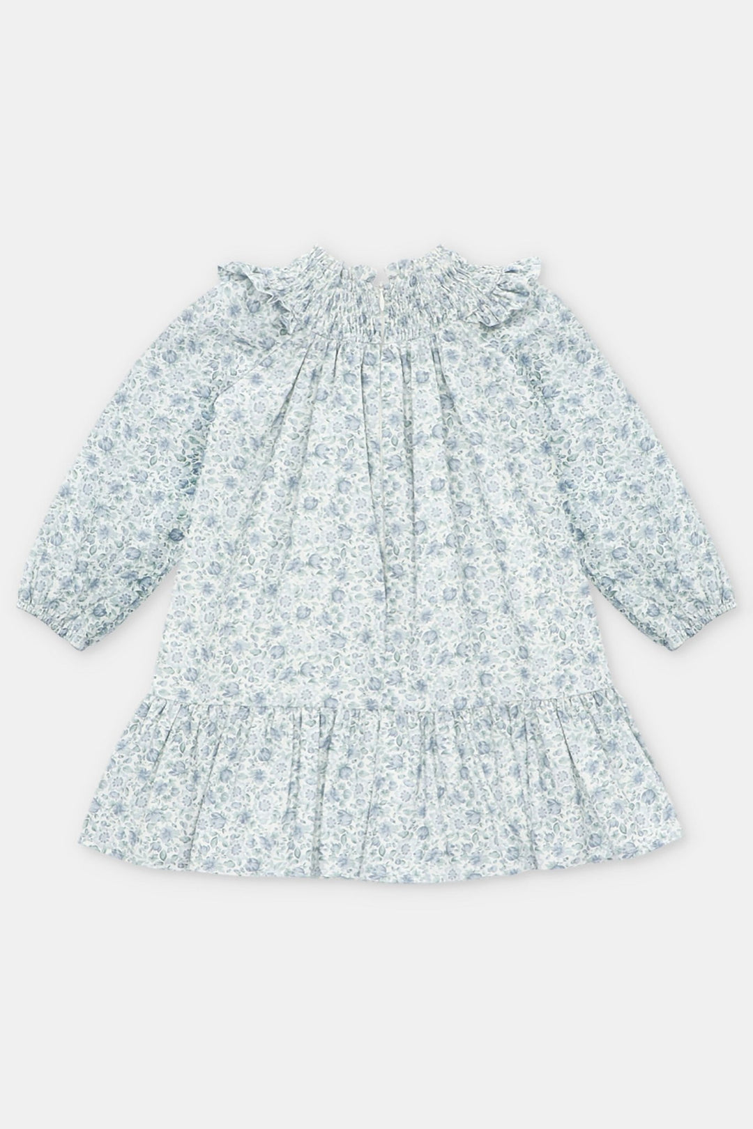 Martín Aranda "Esme" Powder Blue Floral Dress - Millie and John