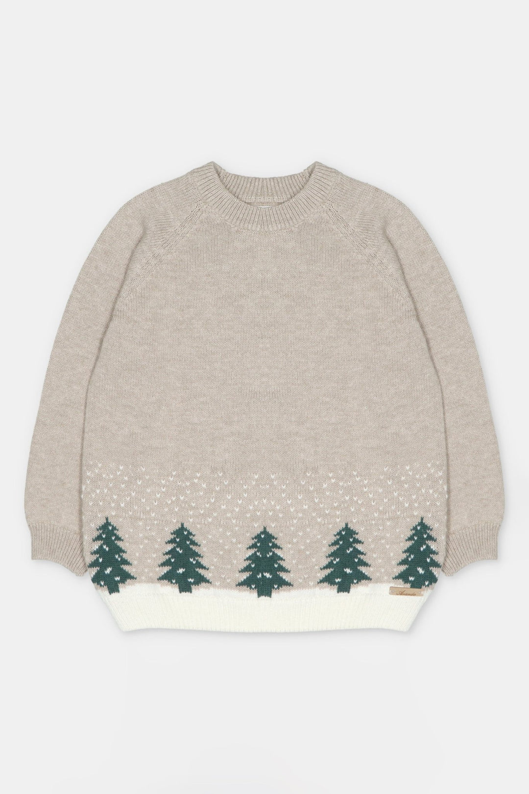 Martín Aranda “Forrest” Toasted Brown Woodland Knitted Jumper - Millie and John