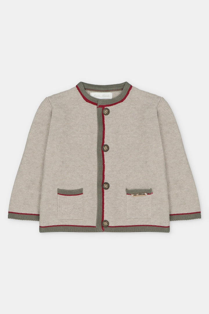 Martín Aranda “Hector” Toasted Brown Heritage Knitted Cardigan - Millie and John