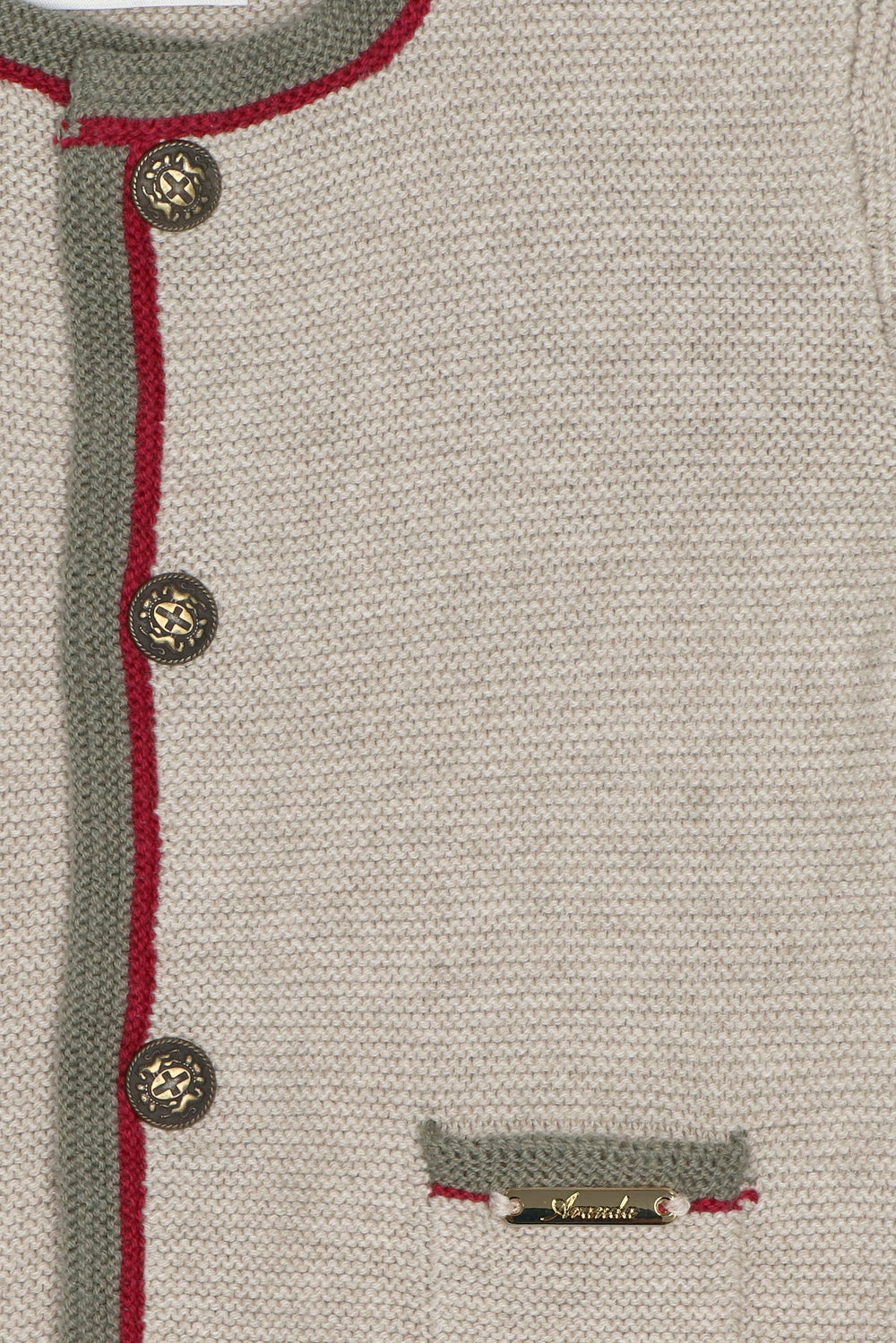 Martín Aranda “Hector” Toasted Brown Heritage Knitted Cardigan - Millie and John
