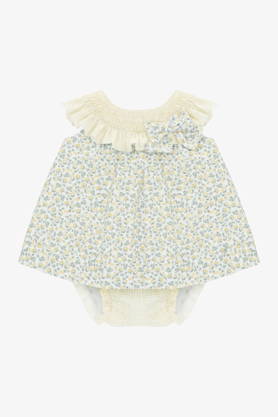Martín Aranda "Lumi" Lemon Print Dress & Bloomers - Millie and John