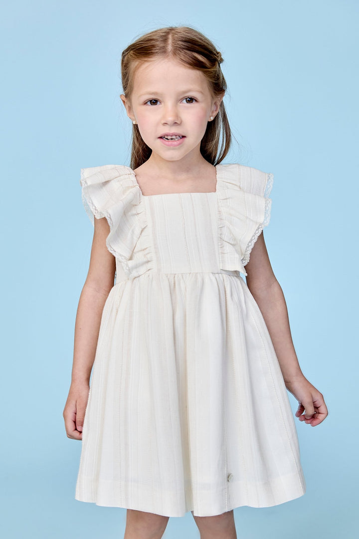 Martín Aranda "Macie" Cream Dress - Millie and John
