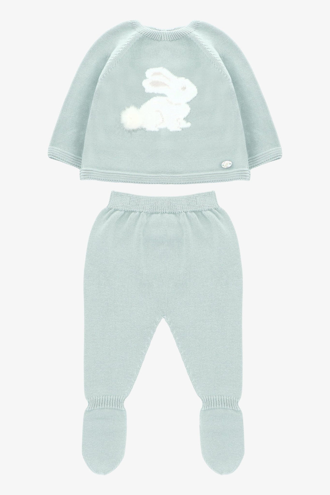 Martín Aranda "Rowan" Knitted Bunny Top & Leggings - Millie and John