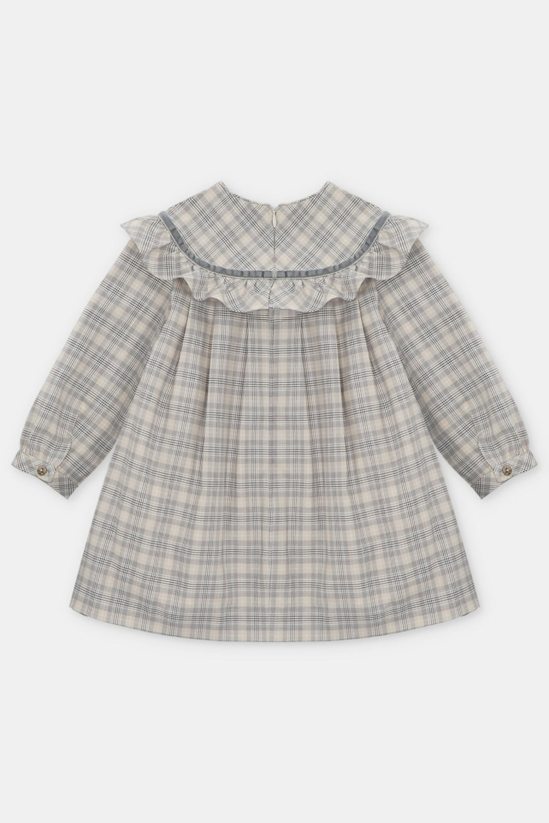 Martín Aranda "Violet" Stone Tartan Dress - Millie and John