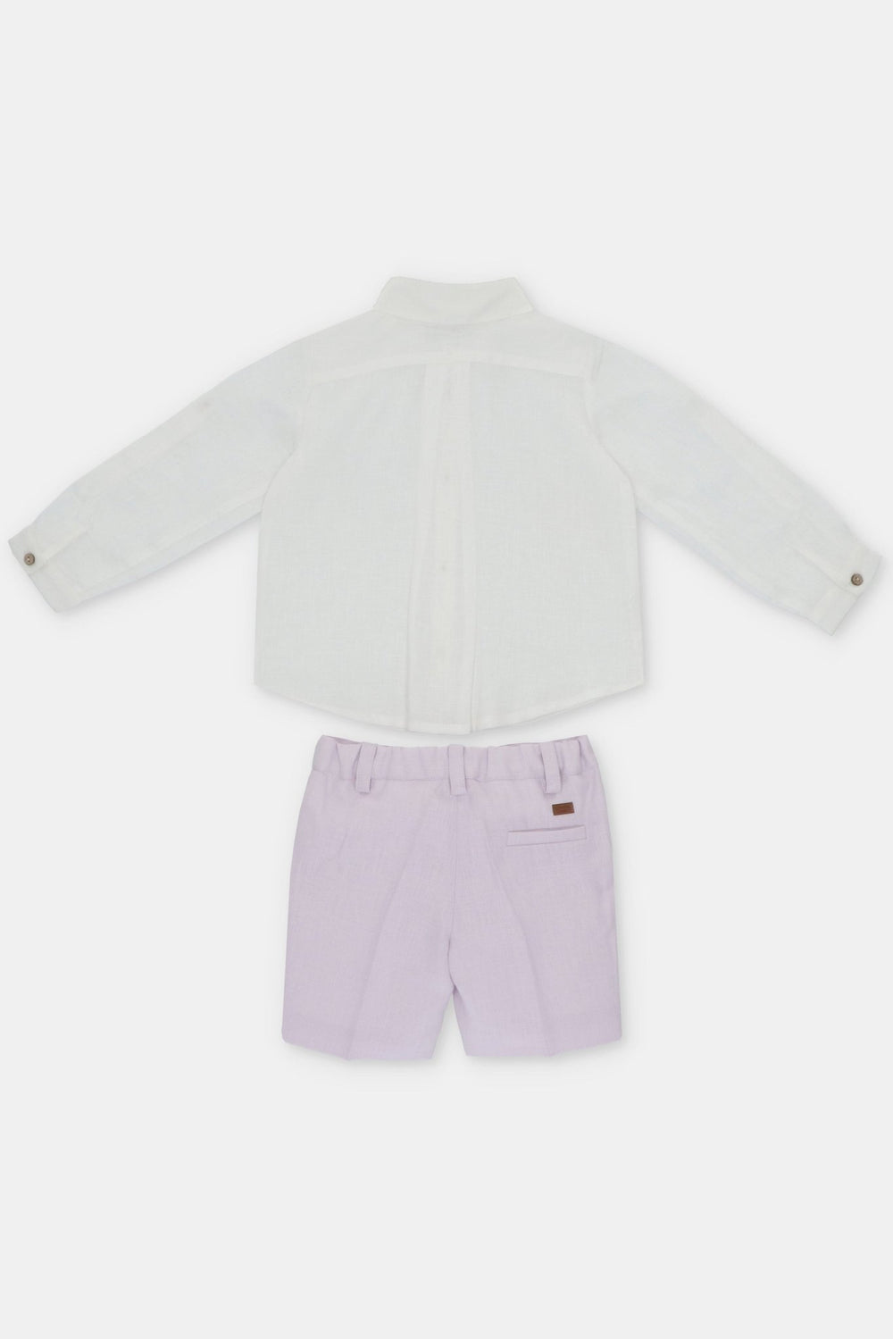 Martín Aranda "Wilbur" Lavender Shirt & Shorts - Millie and John