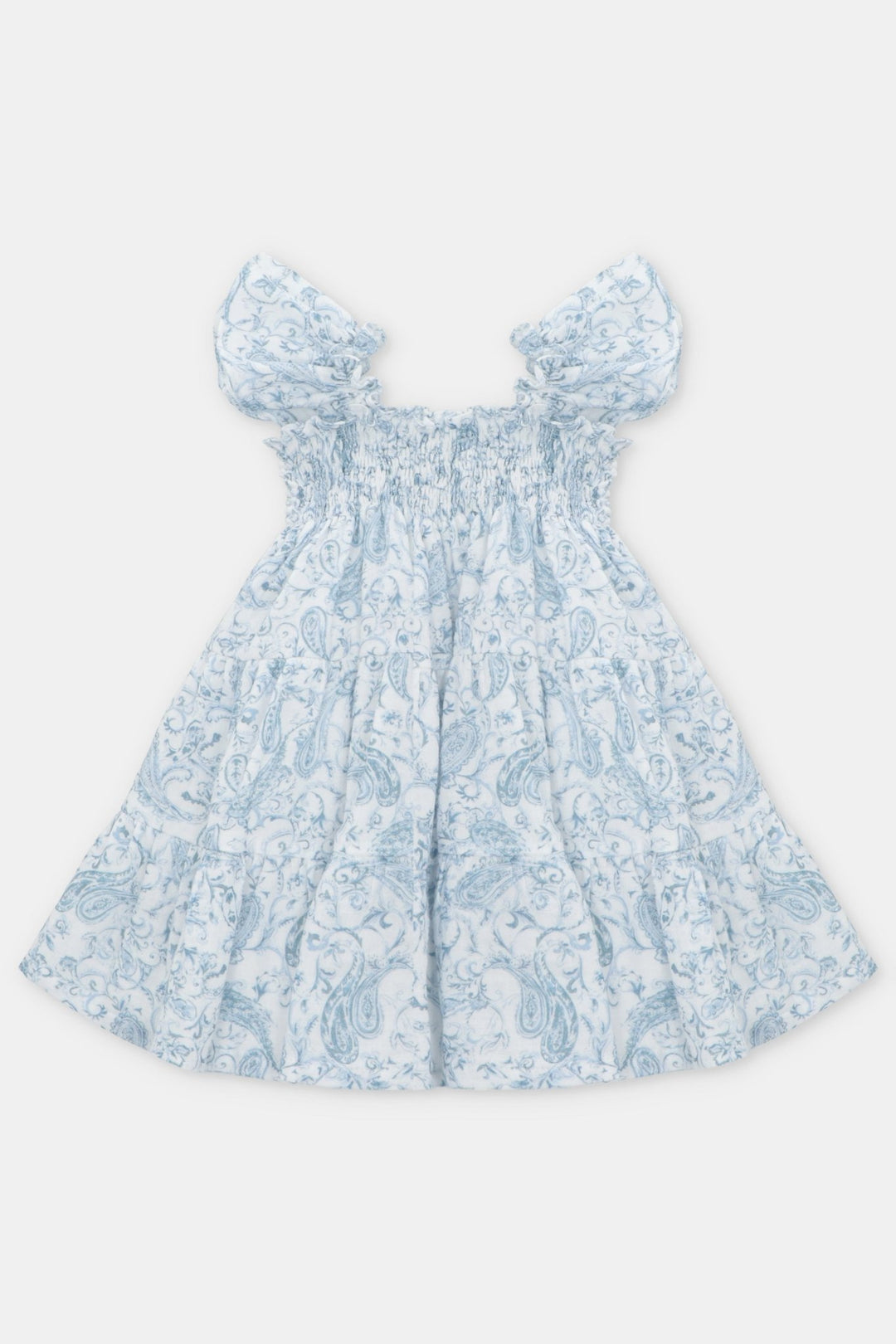 Martín Aranda "Winifred" Blue Paisley Dress - Millie and John