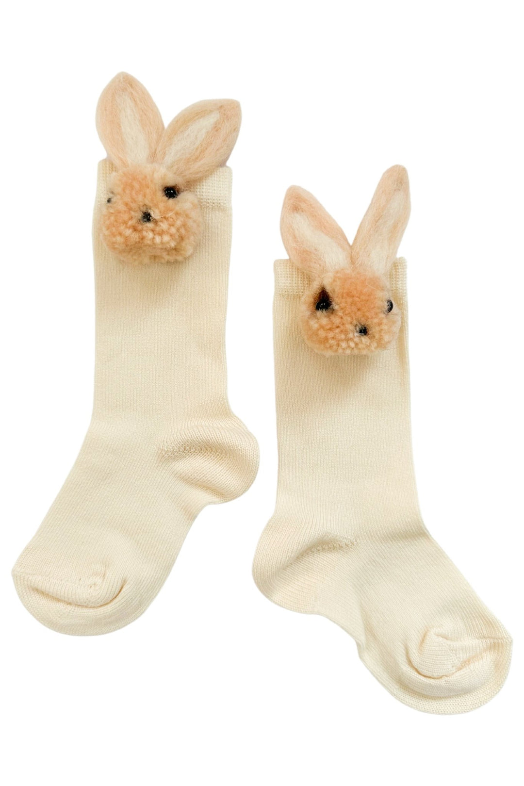 Meia Pata 3D Bunny Knee High Socks - Millie and John