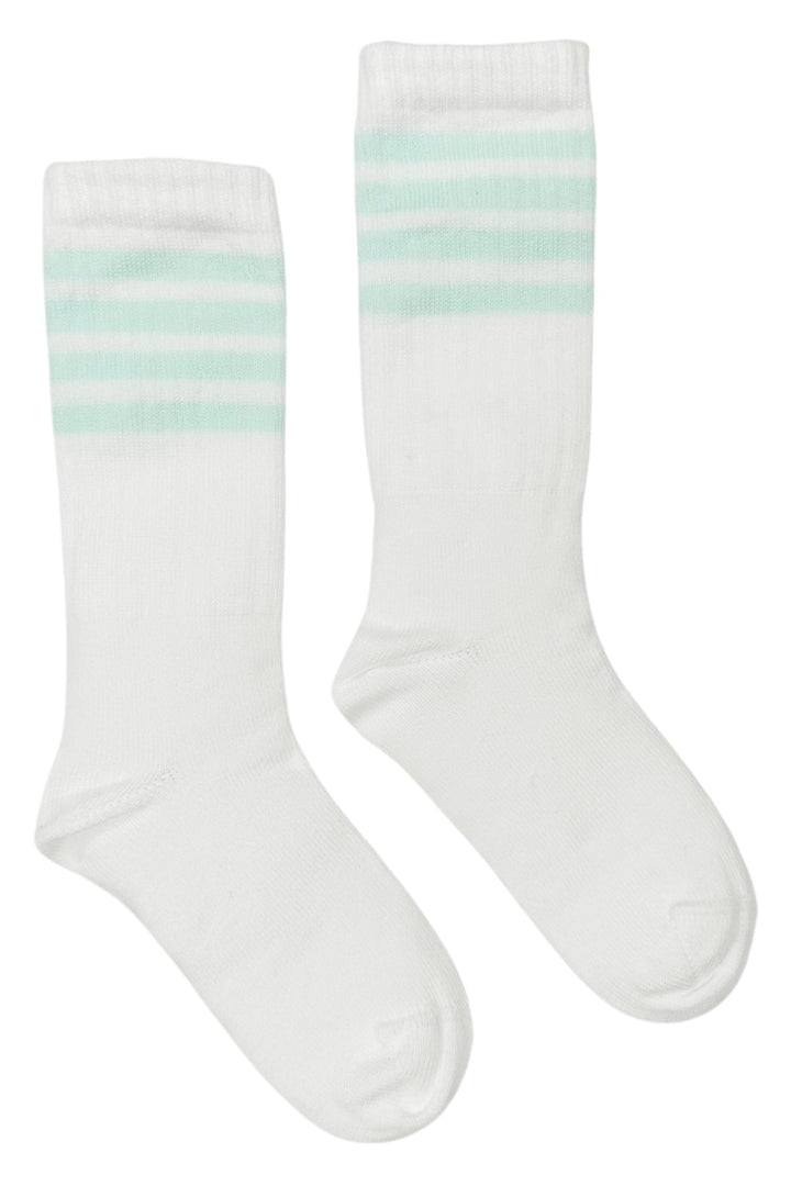 Meia Pata Black Stripe Knee High Sport Socks - Millie and John