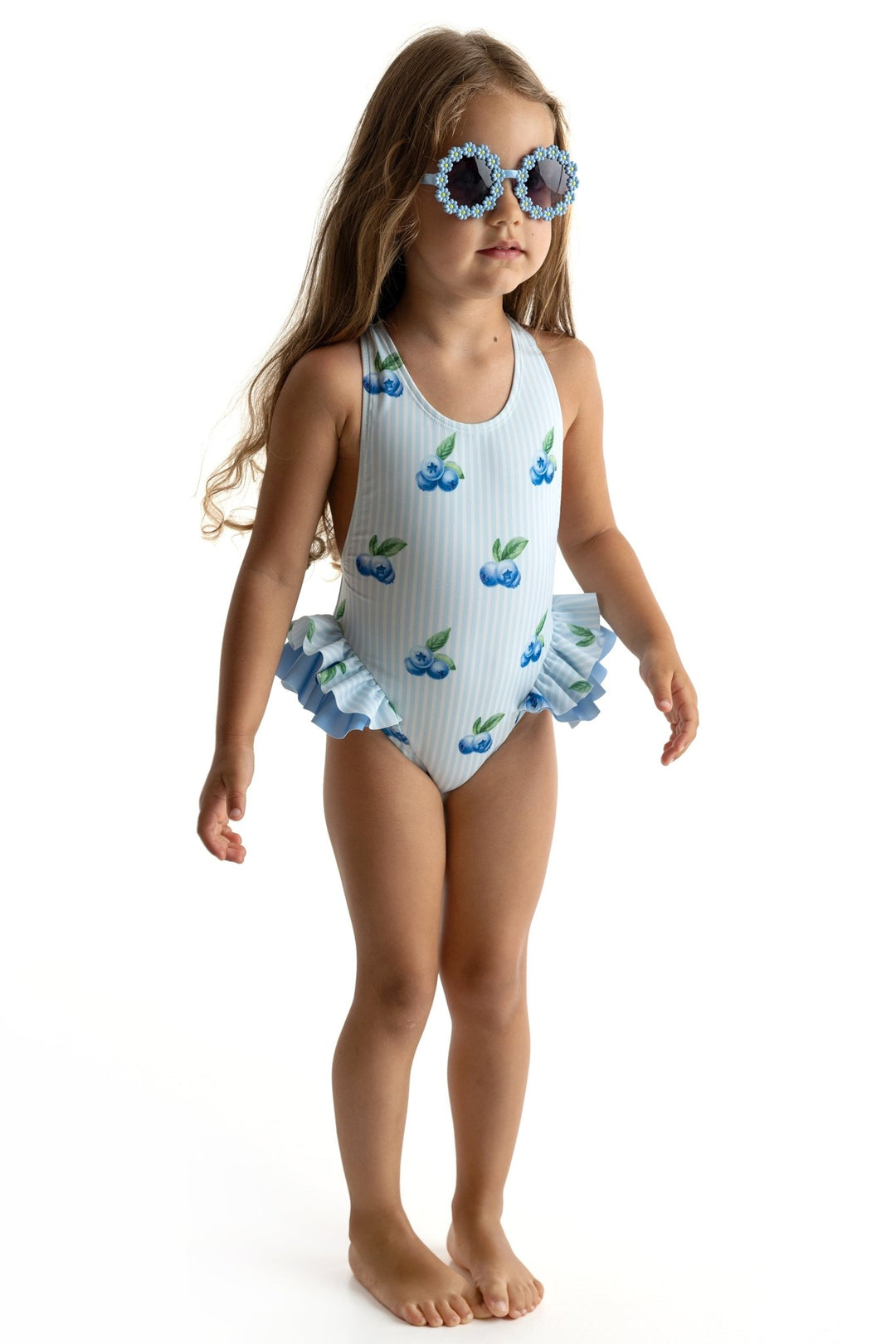 Meia Pata BLUEBERRIES "Capri" Swimsuit - Millie and John