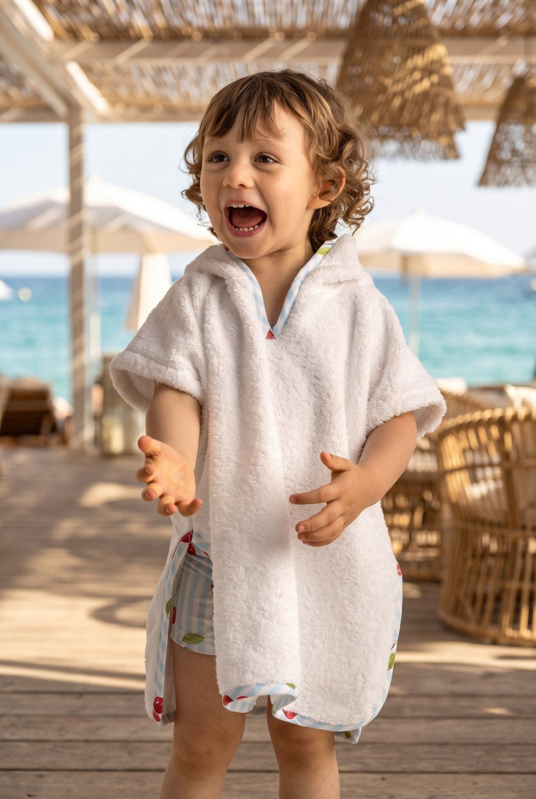 Meia Pata CHERRIES Beach Poncho - Millie and John