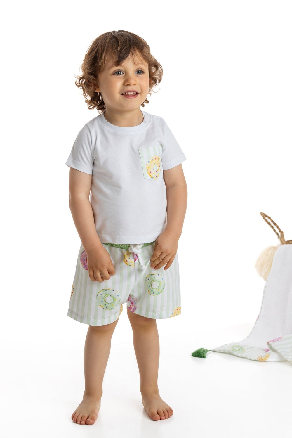 Meia Pata DONUTS Swim Shorts - Millie and John