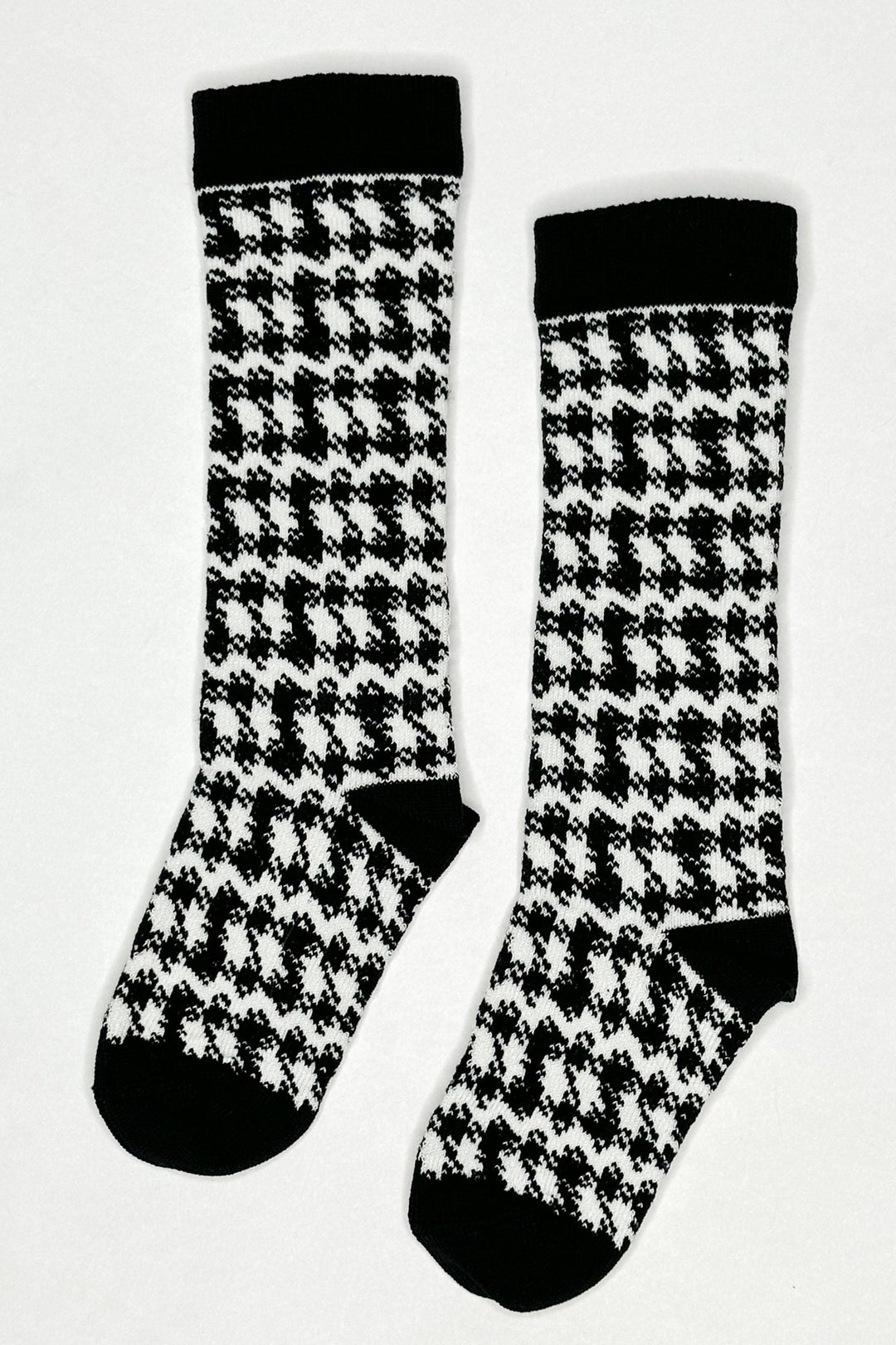 Meia Pata Houndstooth Knee High Socks - Millie and John