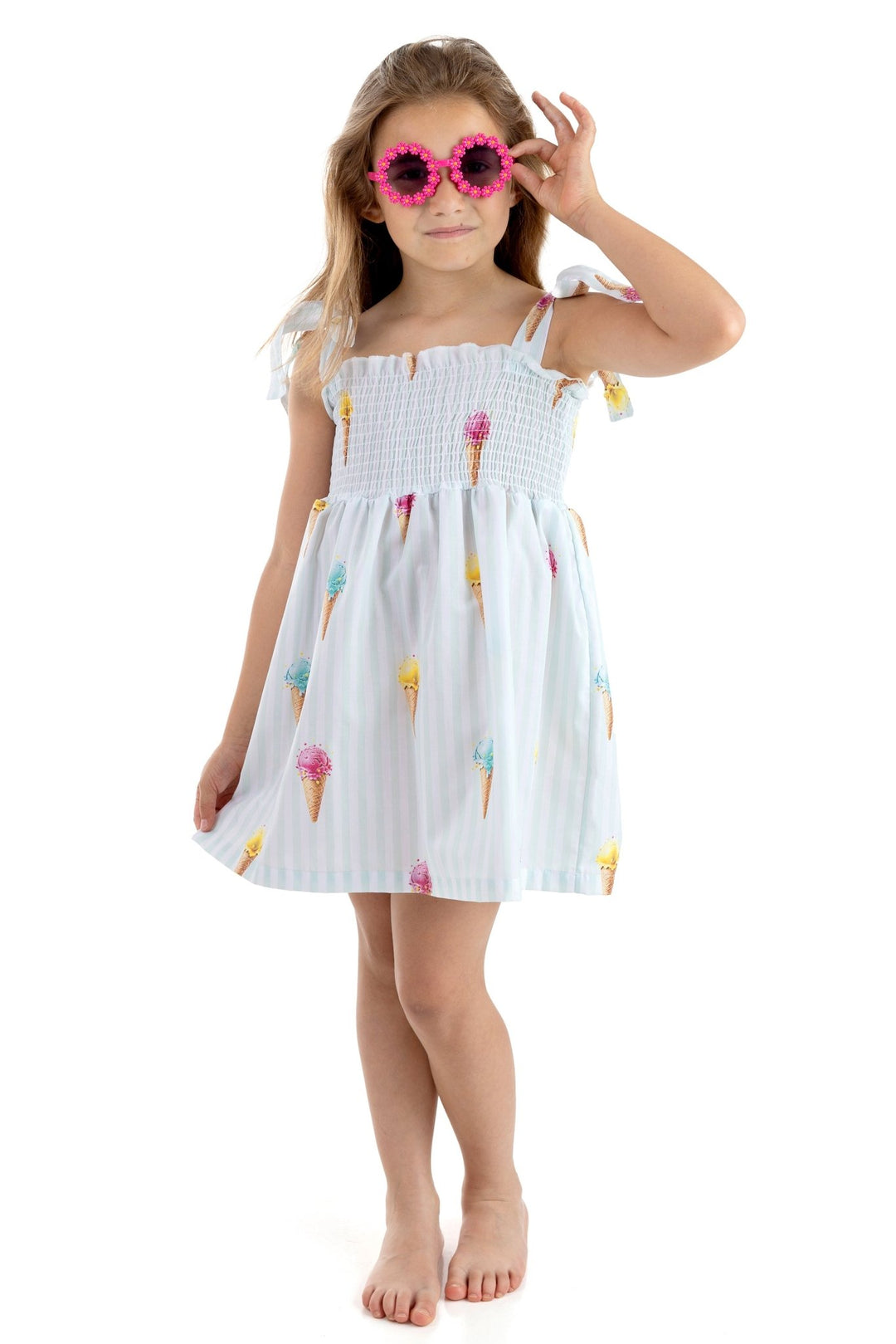 Meia Pata ICE CREAMS Cotton Dress - Millie and John