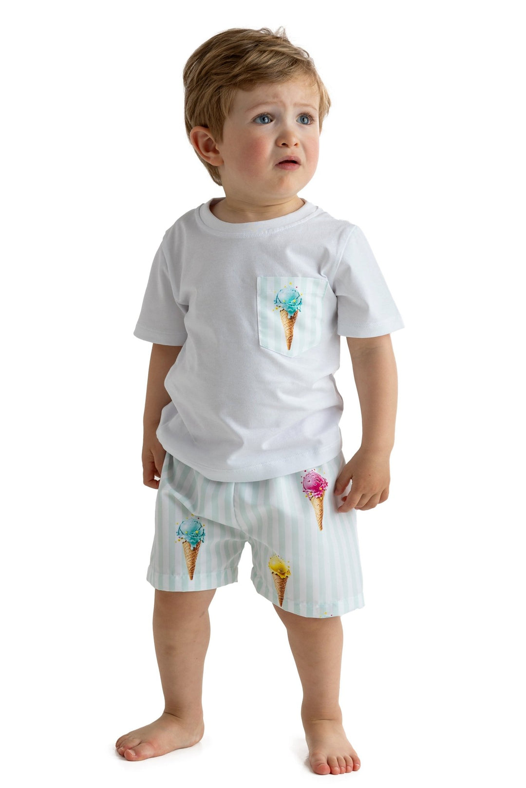 Meia Pata ICE CREAMS Cotton T-Shirt - Millie and John