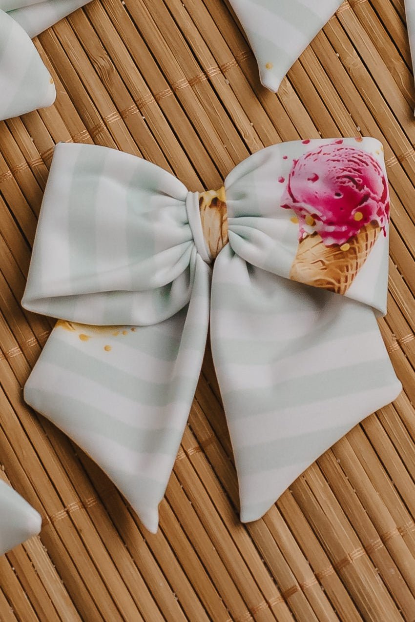 Meia Pata ICE CREAMS Hair Bow - Millie and John