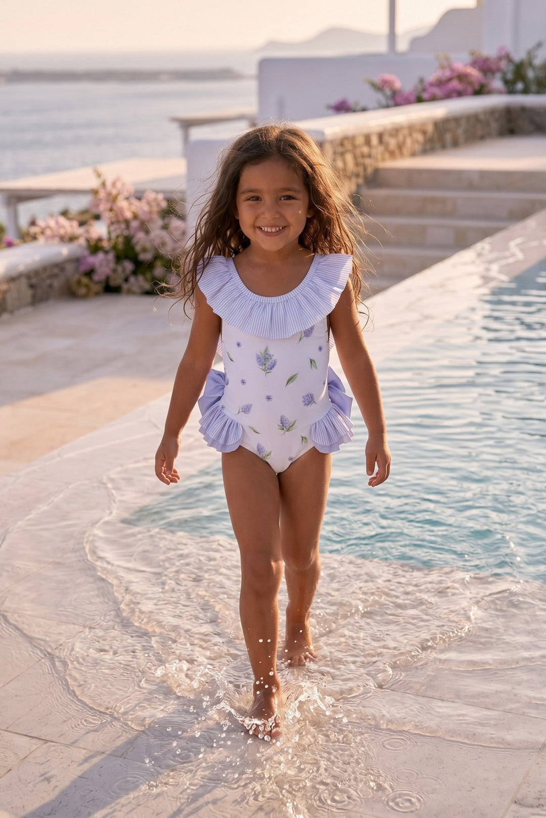 Meia Pata LAVENDER "Barbados" Swimsuit - Millie and John