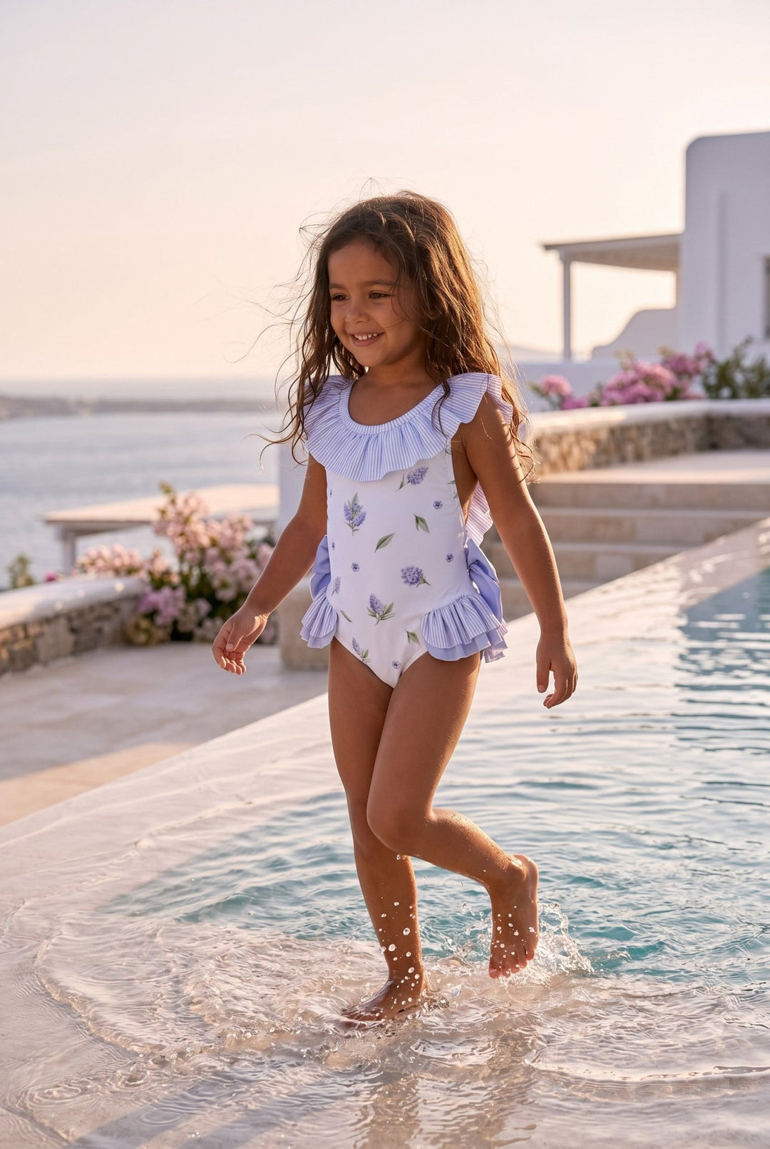 Meia Pata LAVENDER "Barbados" Swimsuit - Millie and John