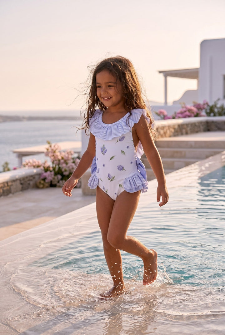 Meia Pata LAVENDER "Barbados" Swimsuit - Millie and John