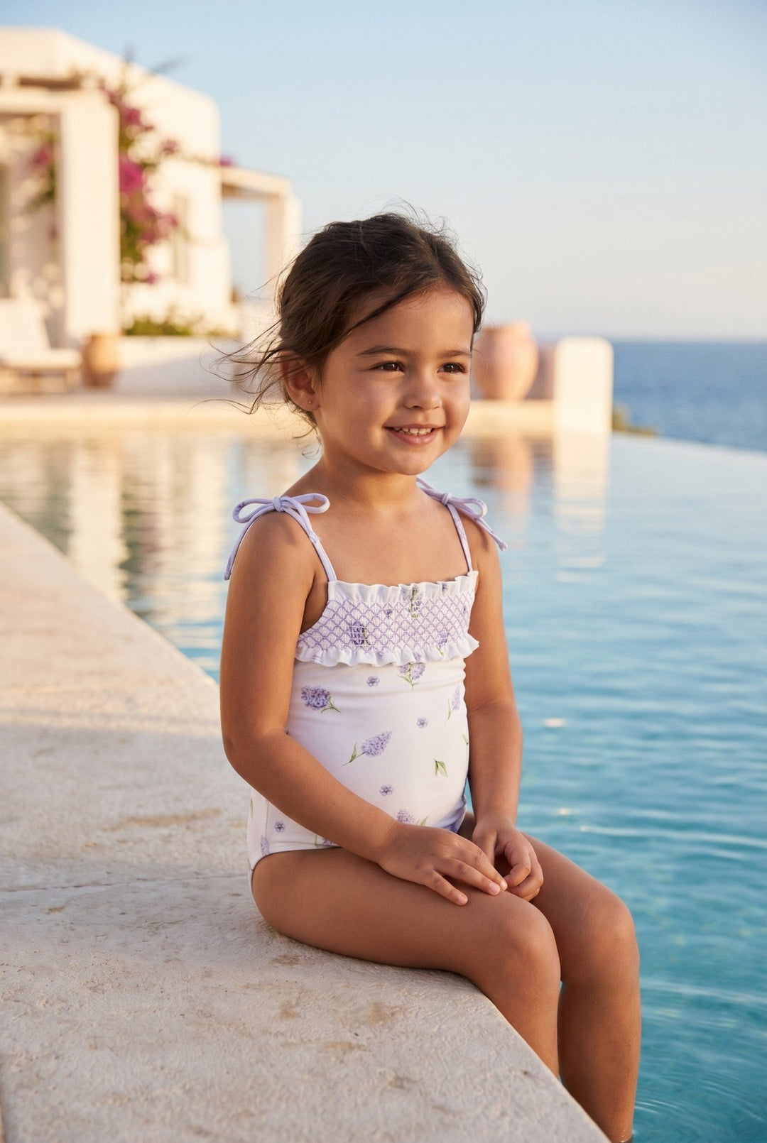 Meia Pata LAVENDER "Curaçao" Swimsuit - Millie and John