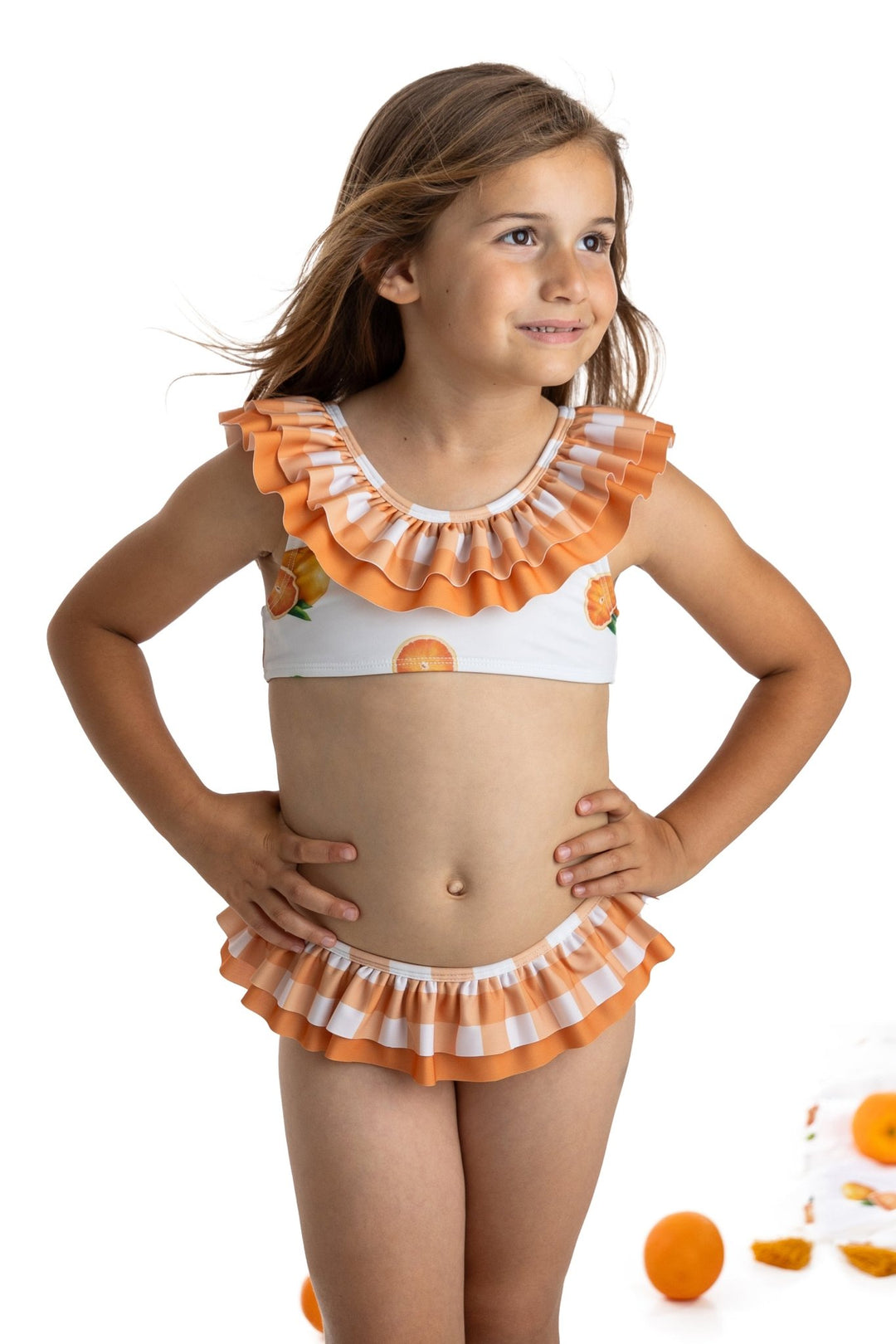 Meia Pata ORANGES Bikini - Millie and John