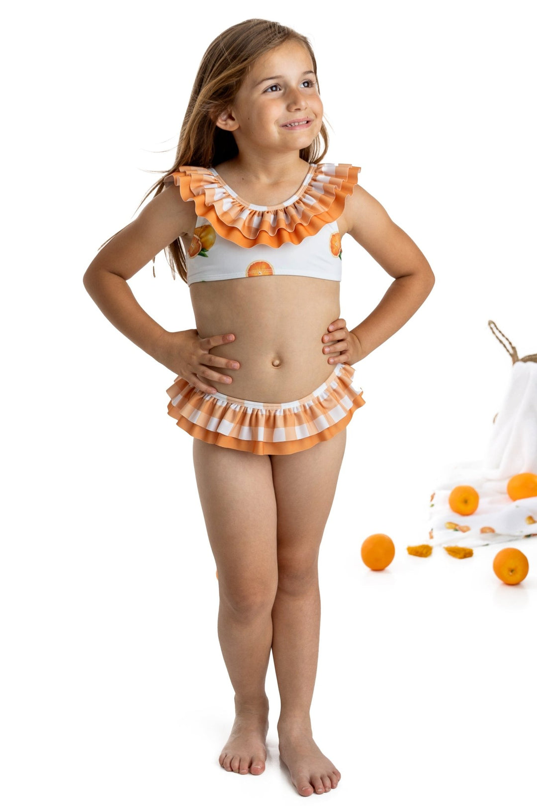 Meia Pata ORANGES Bikini - Millie and John