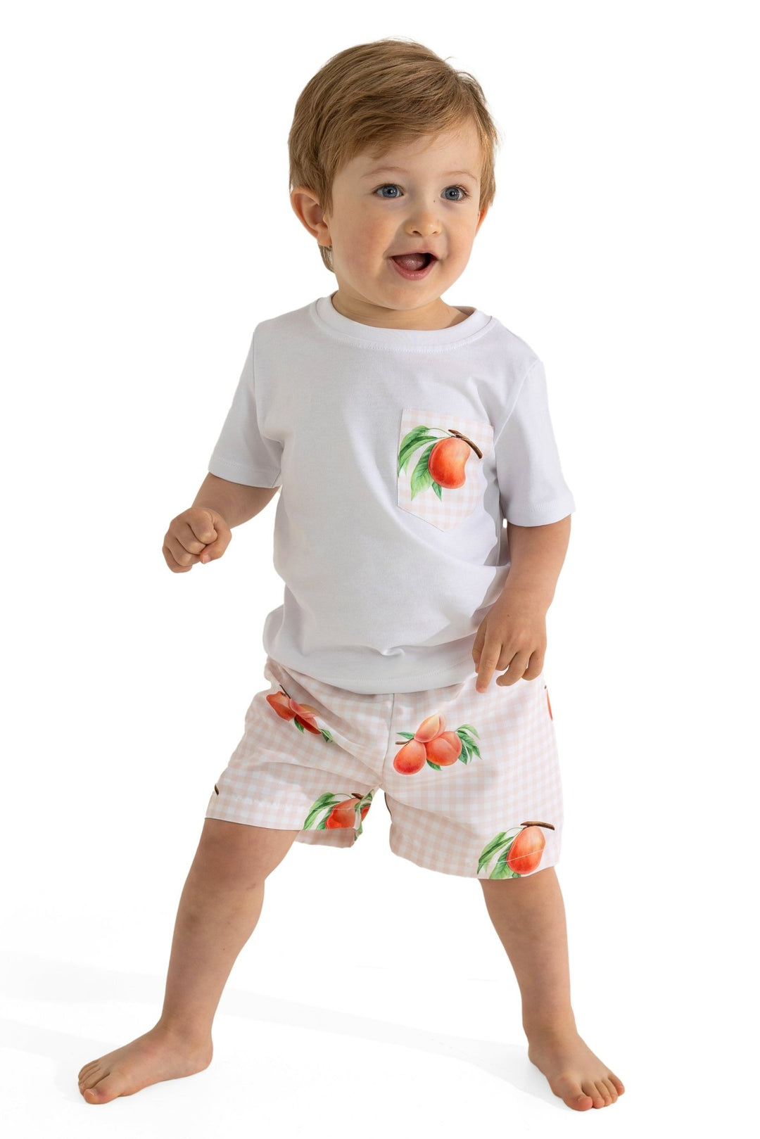 Meia Pata PEACHES Cotton T-Shirt - Millie and John