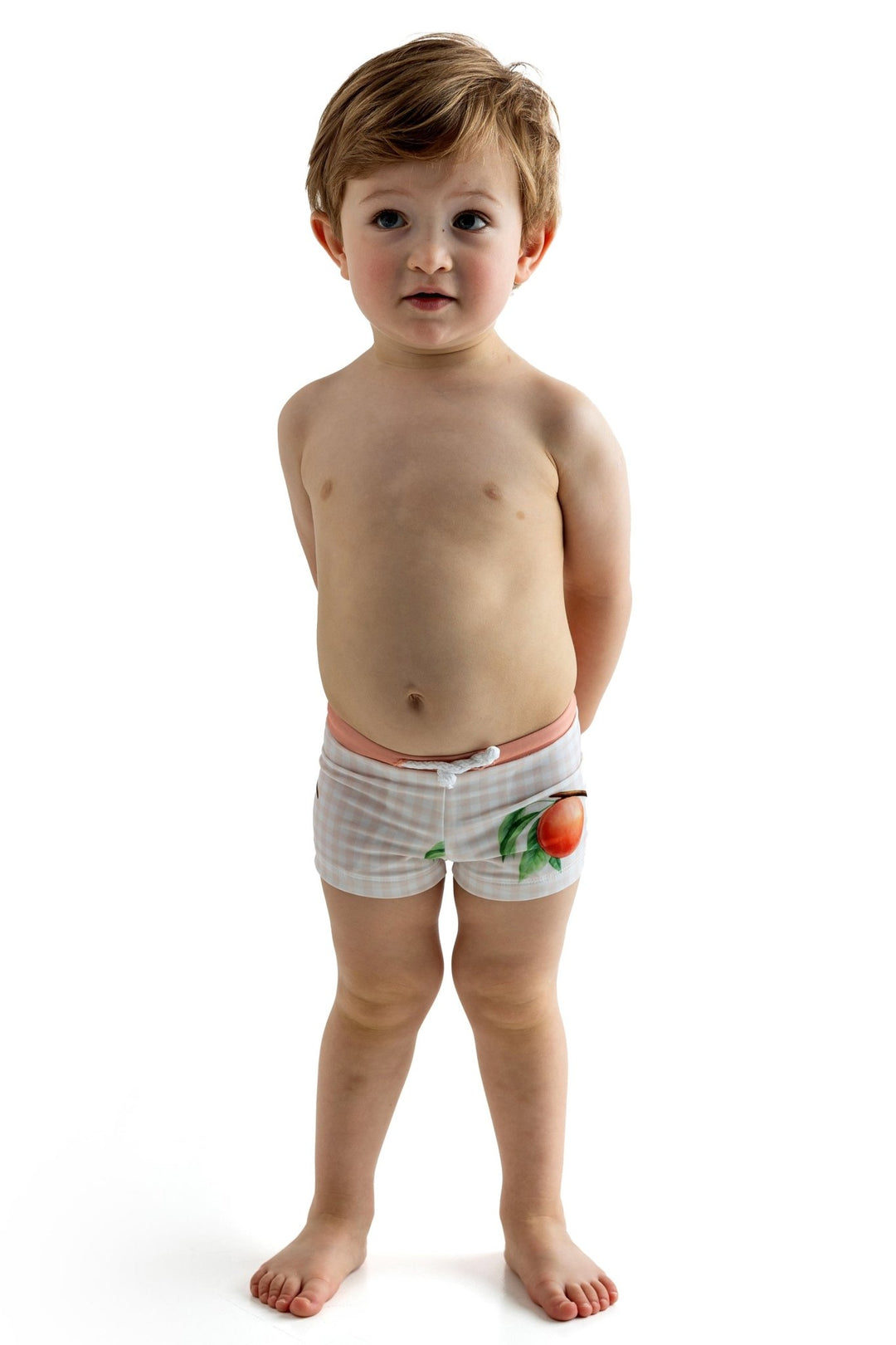 Meia Pata PEACHES Lycra Swim Shorts - Millie and John