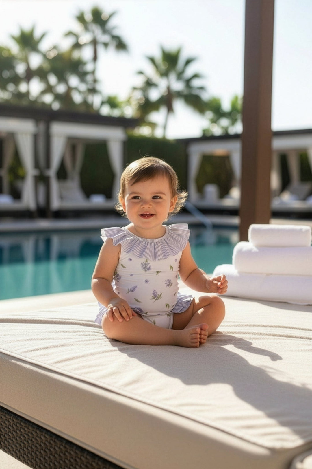 Meia Pata PREORDER 🛑 LAVENDER "Barbados" Swimsuit - Millie and John