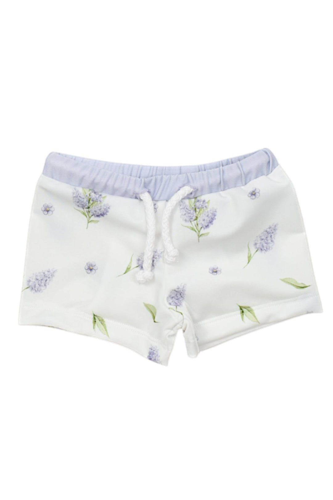Meia Pata PREORDER 🛑 LAVENDER Lycra Swim Shorts - Millie and John