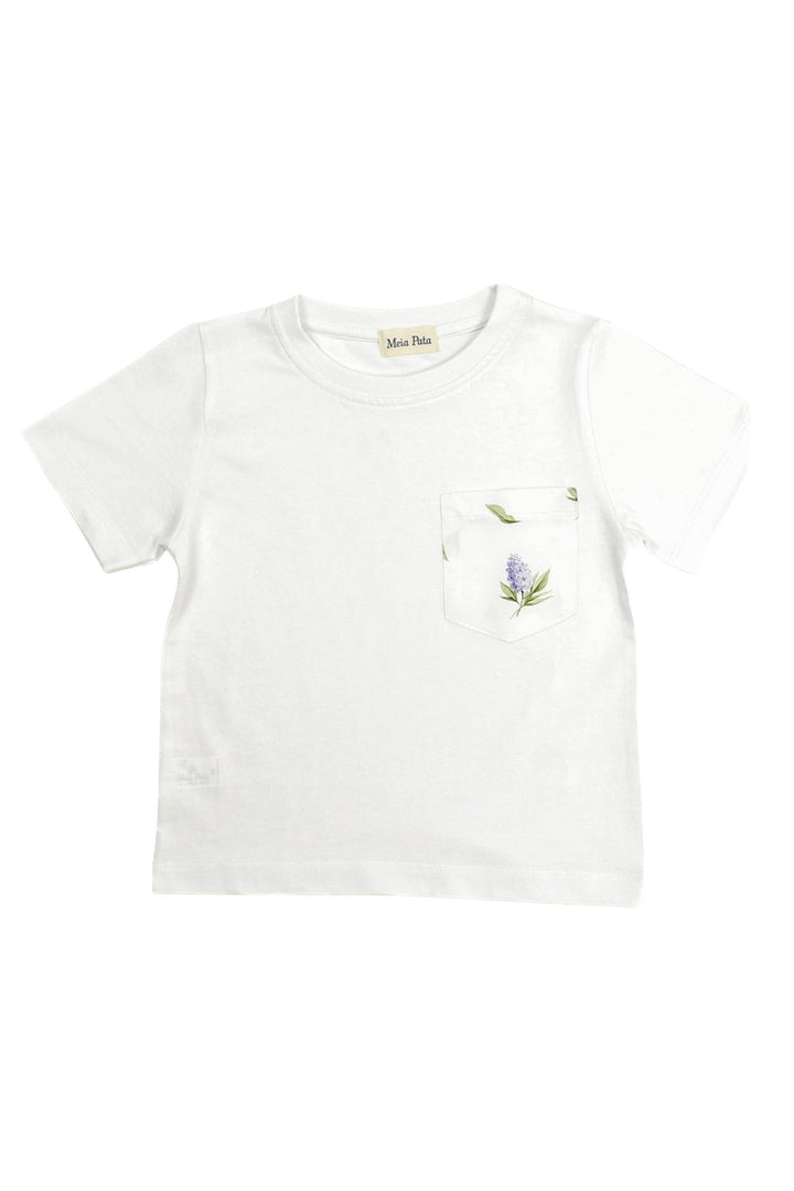 Meia Pata PREORDER 🛑 LAVENDER Pocket T-Shirt - Millie and John