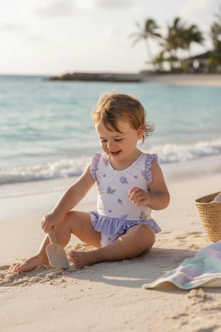 Meia Pata PREORDER 🛑 LAVENDER "Saona" Swimsuit - Millie and John
