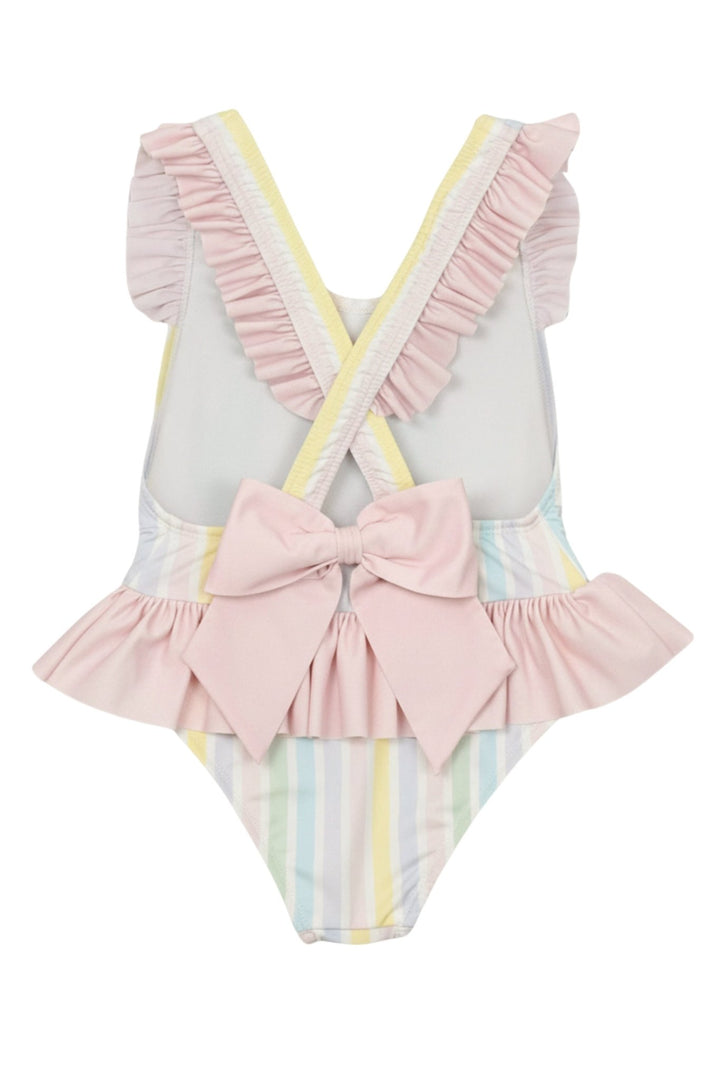 Meia Pata PREORDER 🛑 PASTEL STRIPES "Saona" Swimsuit - Millie and John