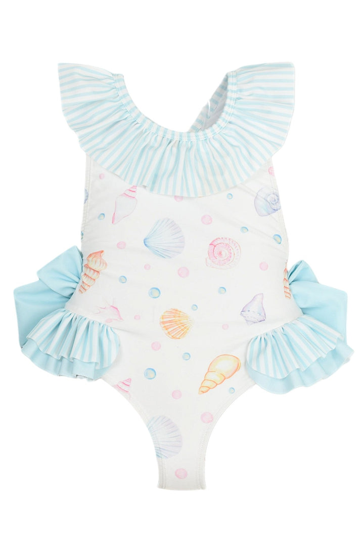 Meia Pata PREORDER 🛑 SEASHELLS "Barbados" Swimsuit - Millie and John