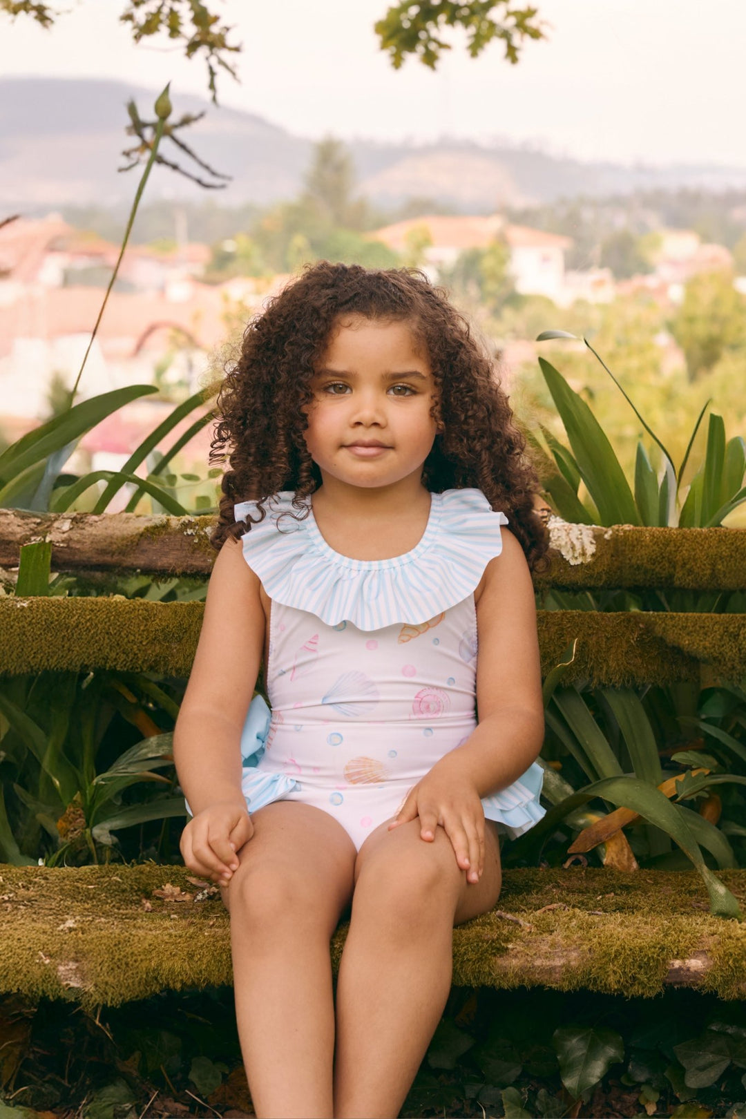 Meia Pata PREORDER 🛑 SEASHELLS "Barbados" Swimsuit - Millie and John