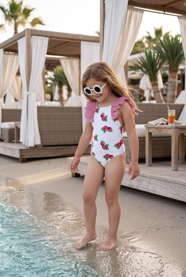 Meia Pata RASPBERRIES "Saint Anne" Swimsuit - Millie and John
