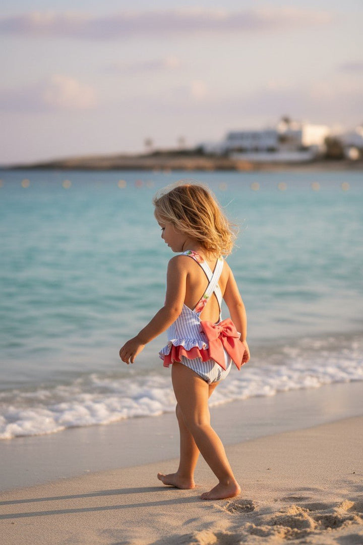 Meia Pata STRAWBERRIES "Bahamas" Swimsuit - Millie and John